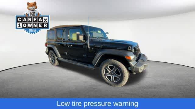 used 2020 Jeep Wrangler Unlimited car, priced at $18,302