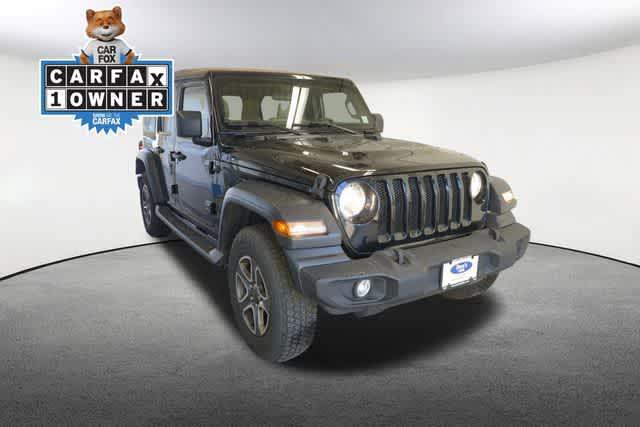 used 2020 Jeep Wrangler Unlimited car, priced at $18,302