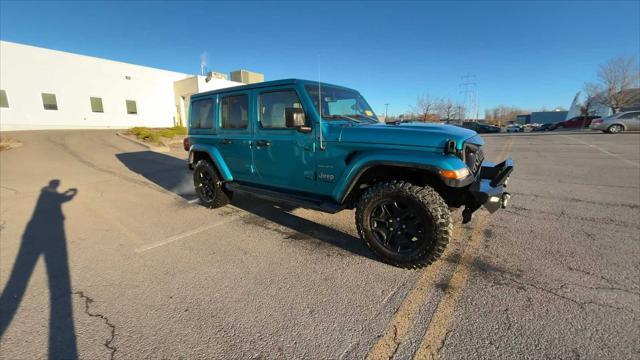 used 2020 Jeep Wrangler Unlimited car, priced at $29,451