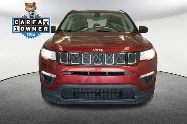 used 2021 Jeep Compass car, priced at $18,961