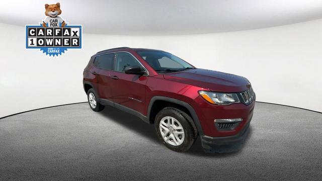 used 2021 Jeep Compass car, priced at $18,961