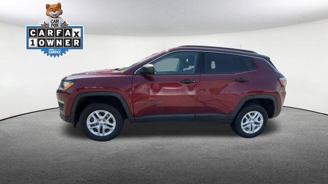 used 2021 Jeep Compass car, priced at $18,961