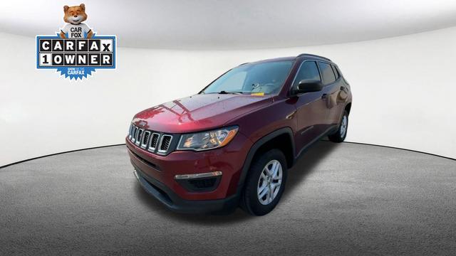 used 2021 Jeep Compass car, priced at $18,961