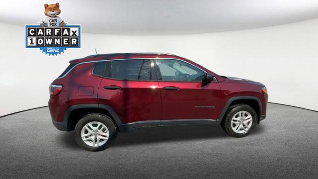 used 2021 Jeep Compass car, priced at $18,961