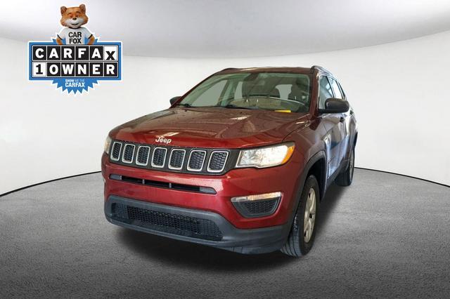 used 2021 Jeep Compass car, priced at $18,961