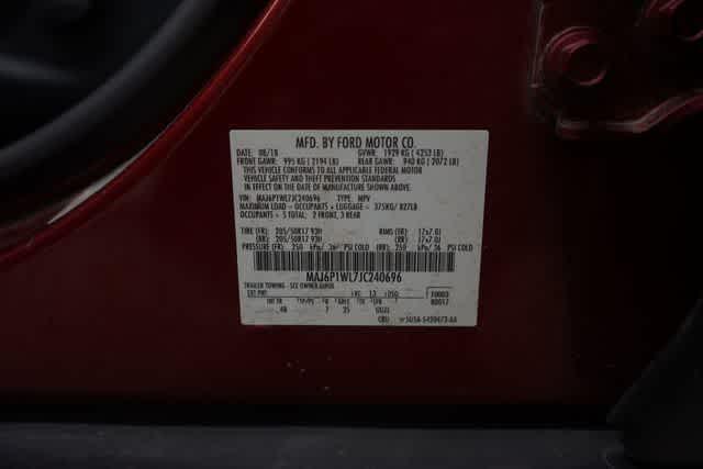 used 2018 Ford EcoSport car, priced at $10,974