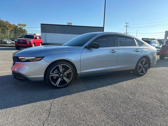 used 2023 Honda Accord Hybrid car, priced at $27,535