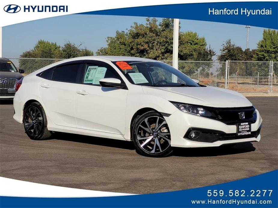 used 2020 Honda Civic car, priced at $19,500