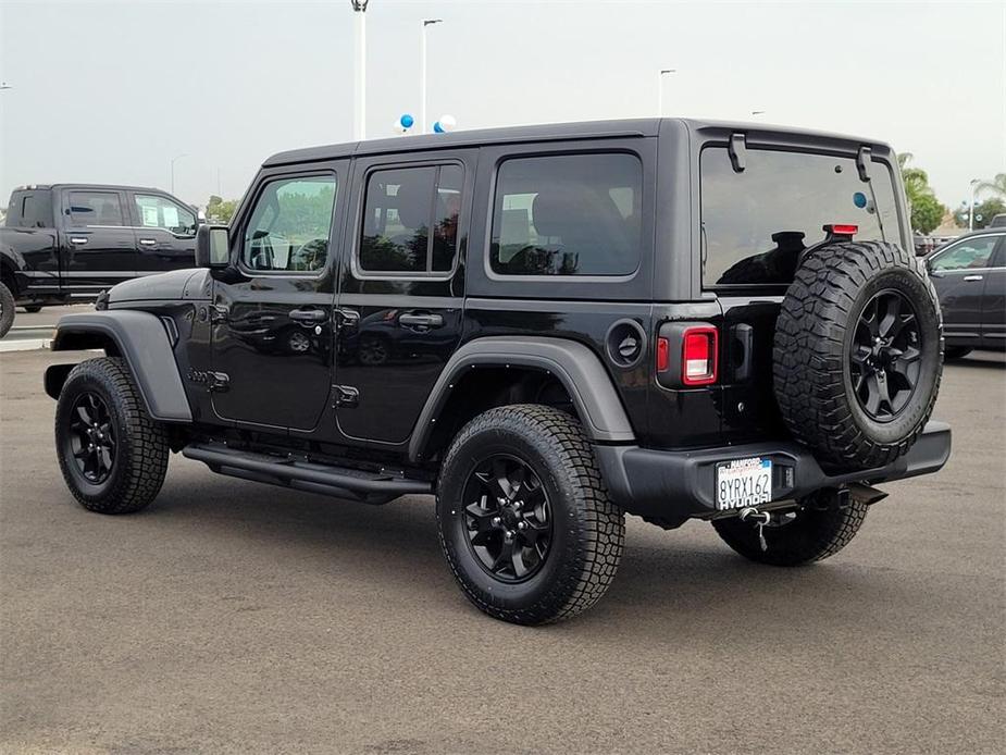 used 2021 Jeep Wrangler Unlimited car, priced at $31,500