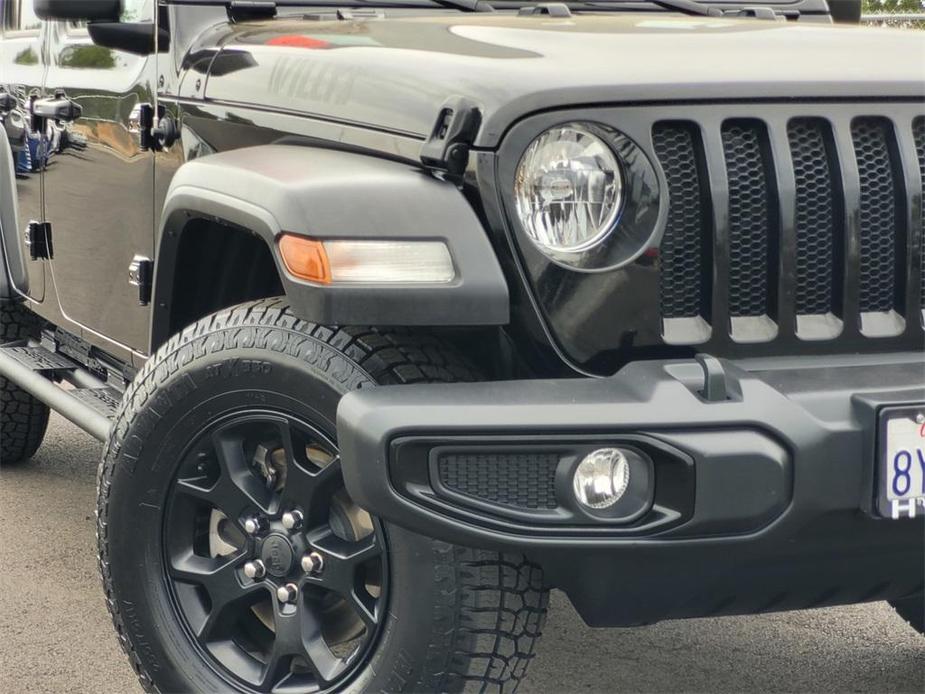 used 2021 Jeep Wrangler Unlimited car, priced at $31,500