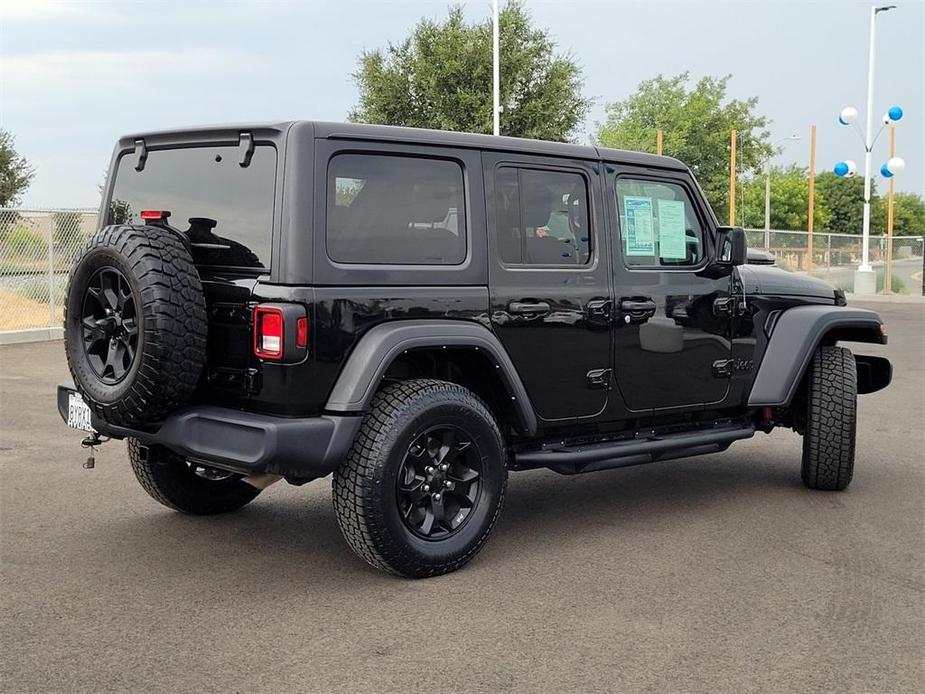 used 2021 Jeep Wrangler Unlimited car, priced at $31,500