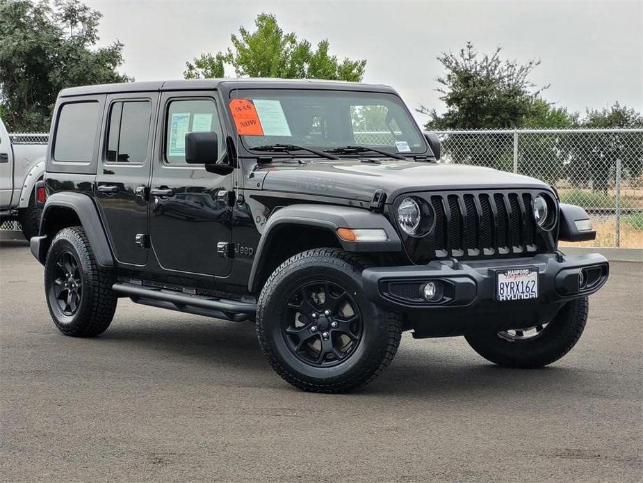 used 2021 Jeep Wrangler Unlimited car, priced at $31,500