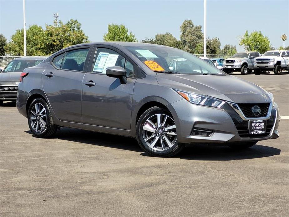 used 2021 Nissan Versa car, priced at $16,700