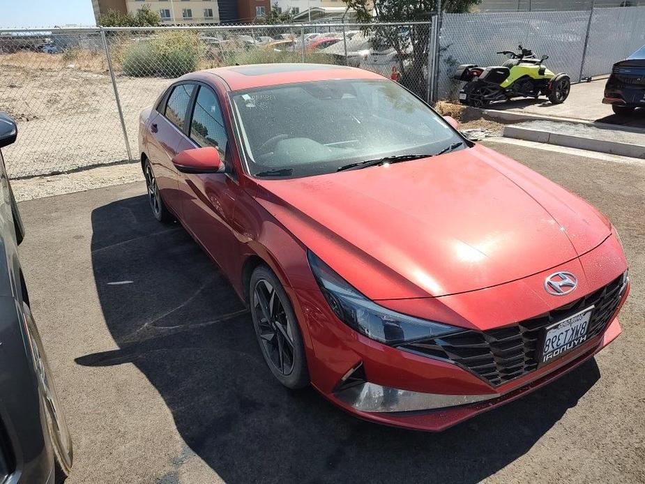 used 2021 Hyundai Elantra car, priced at $16,800