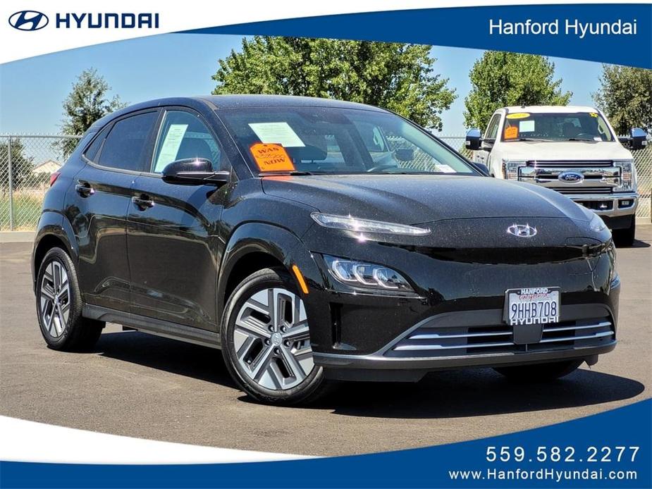 used 2023 Hyundai Kona EV car, priced at $32,900