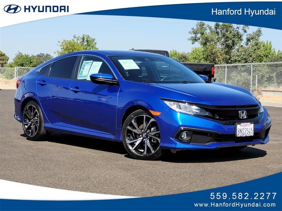 used 2020 Honda Civic car, priced at $20,500