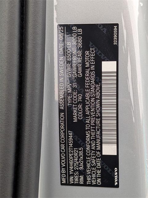 new 2026 Volvo XC90 Plug-In Hybrid car, priced at $78,875