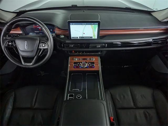 used 2022 Lincoln Aviator car, priced at $45,200