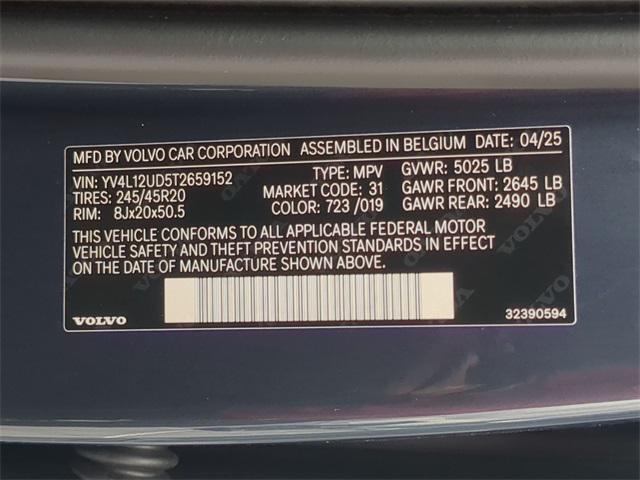 new 2026 Volvo XC40 car, priced at $50,245