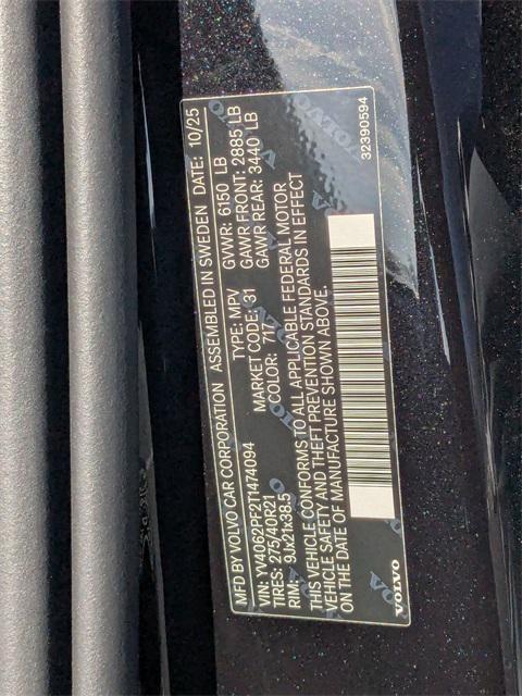 new 2026 Volvo XC90 car, priced at $71,145