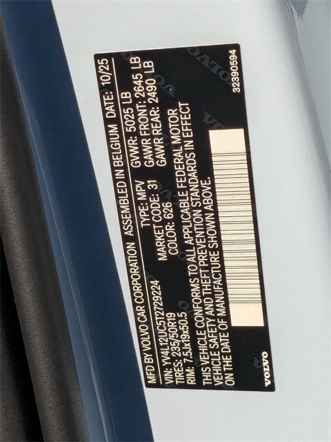 new 2026 Volvo XC40 car, priced at $47,650