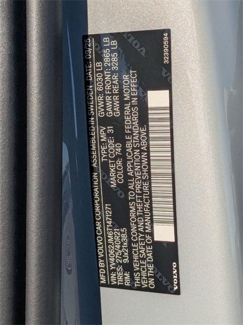 new 2026 Volvo XC90 car, priced at $71,645