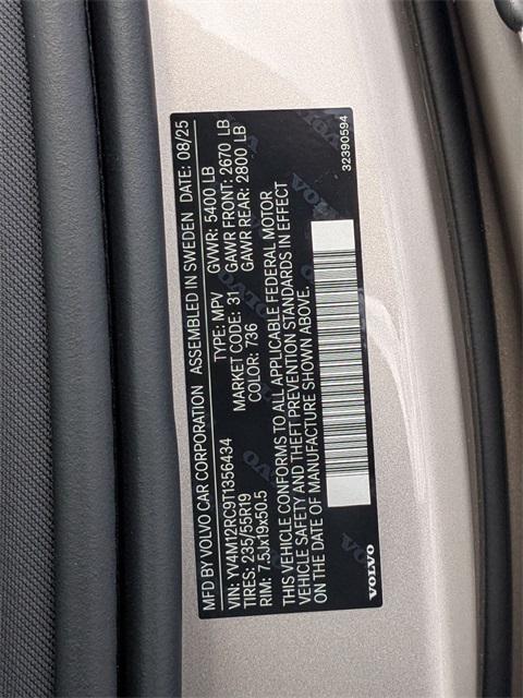 new 2026 Volvo XC60 car, priced at $53,785