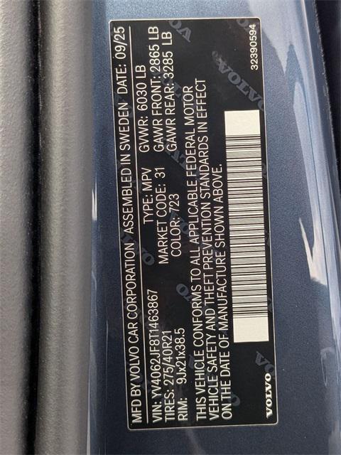 new 2026 Volvo XC90 car, priced at $72,145