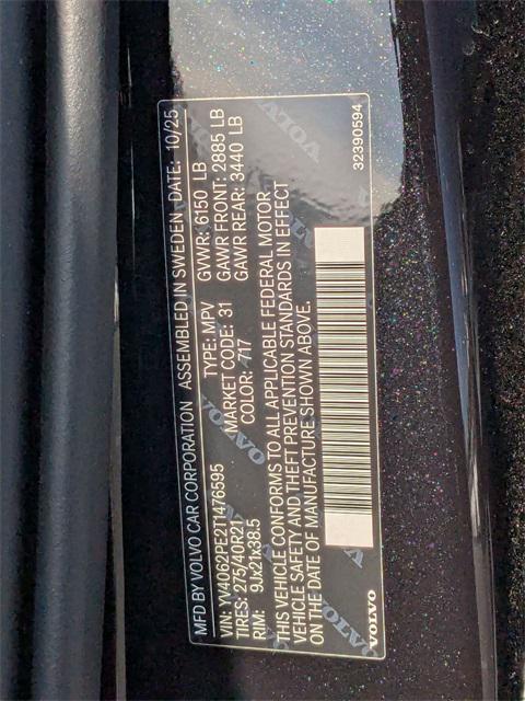 new 2026 Volvo XC90 car, priced at $67,395