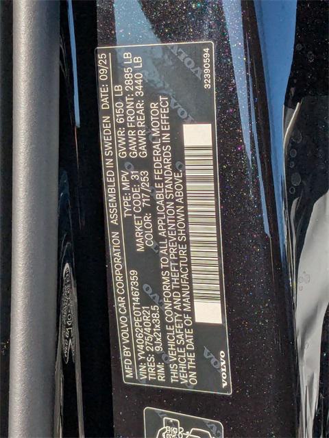 new 2026 Volvo XC90 car, priced at $67,895