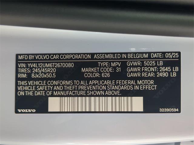 new 2026 Volvo XC40 car, priced at $52,095