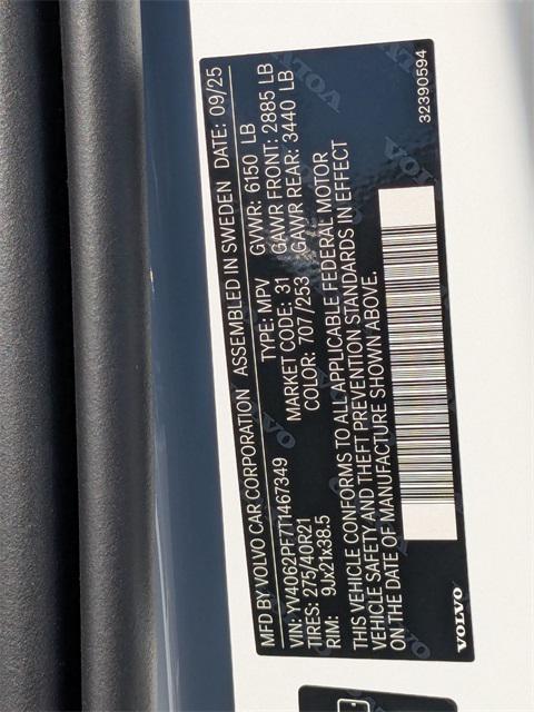 new 2026 Volvo XC90 car, priced at $71,145