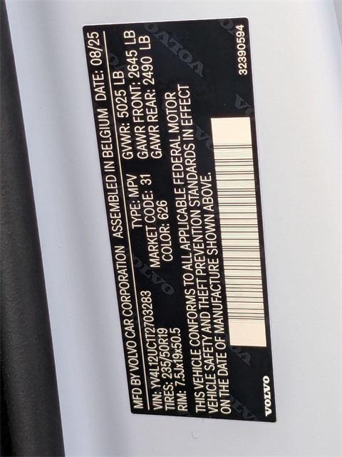 new 2026 Volvo XC40 car, priced at $47,650