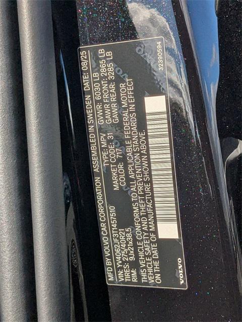 new 2026 Volvo XC90 car, priced at $72,145