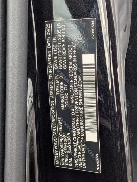 new 2026 Volvo XC90 car, priced at $67,895