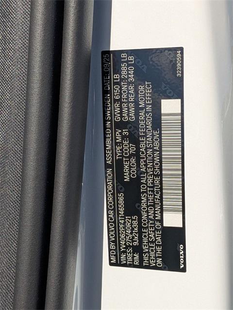 new 2026 Volvo XC90 car, priced at $71,145