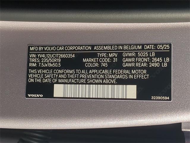 new 2026 Volvo XC40 car, priced at $49,150