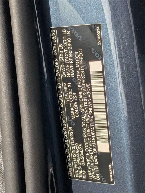 new 2026 Volvo XC60 car, priced at $54,145