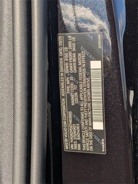 new 2026 Volvo XC90 car, priced at $67,895