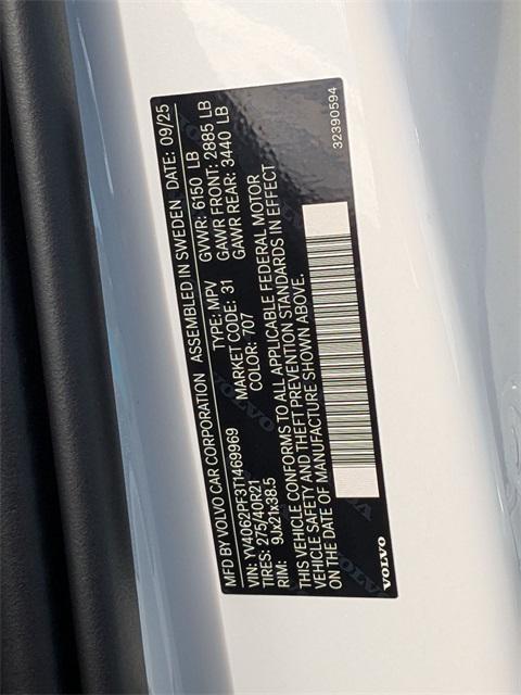 new 2026 Volvo XC90 car, priced at $78,775