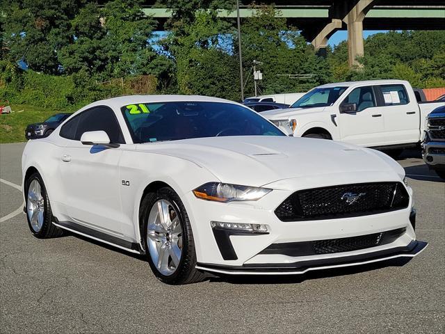 used 2021 Ford Mustang car, priced at $36,991