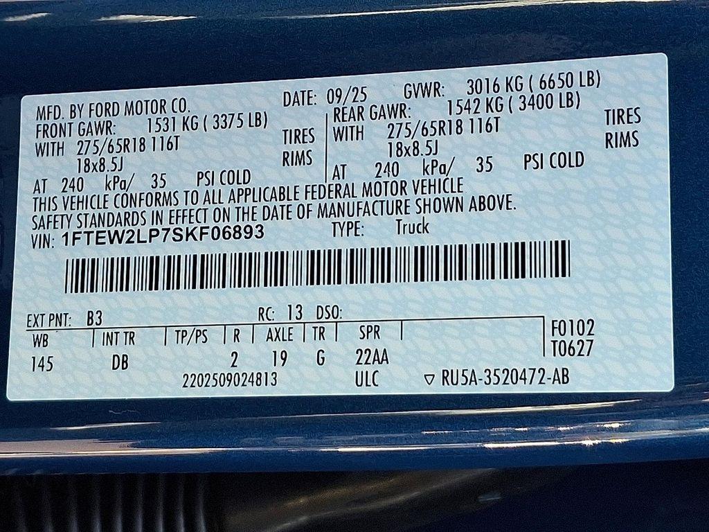 new 2025 Ford F-150 car, priced at $50,820