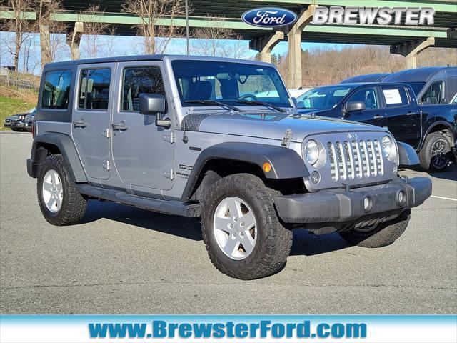 used 2015 Jeep Wrangler Unlimited car, priced at $15,596