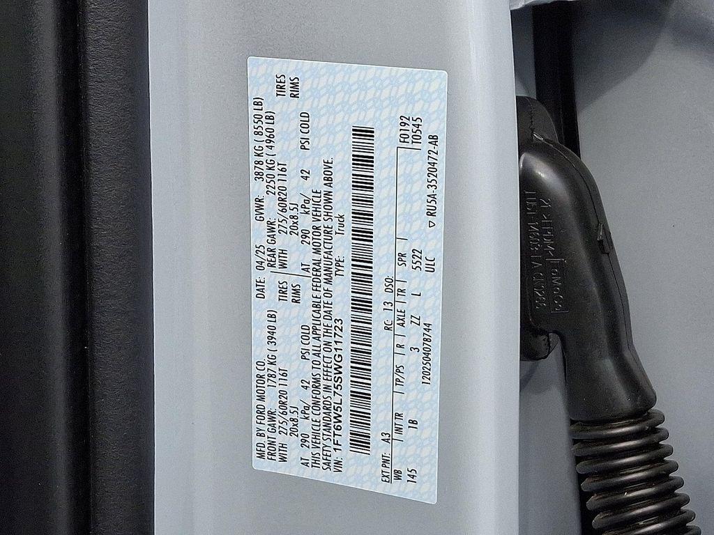 new 2025 Ford F-150 Lightning car, priced at $79,790