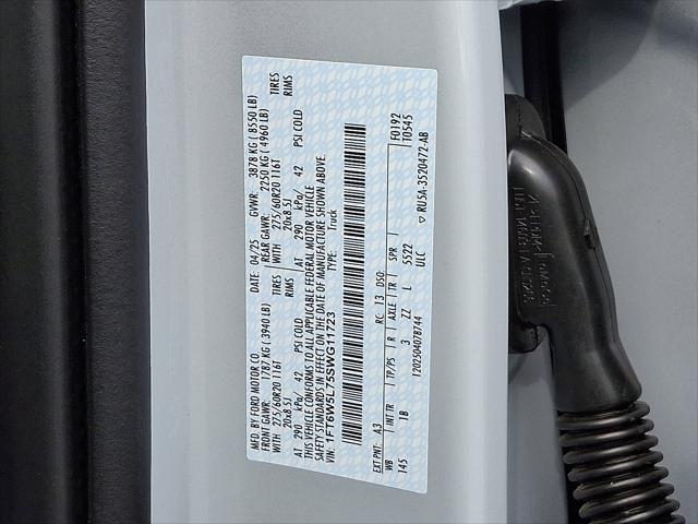new 2025 Ford F-150 Lightning car, priced at $79,790
