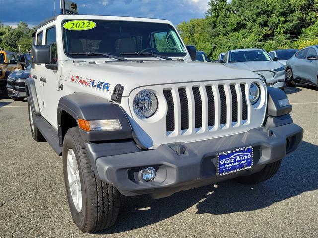 used 2022 Jeep Wrangler Unlimited car, priced at $31,996