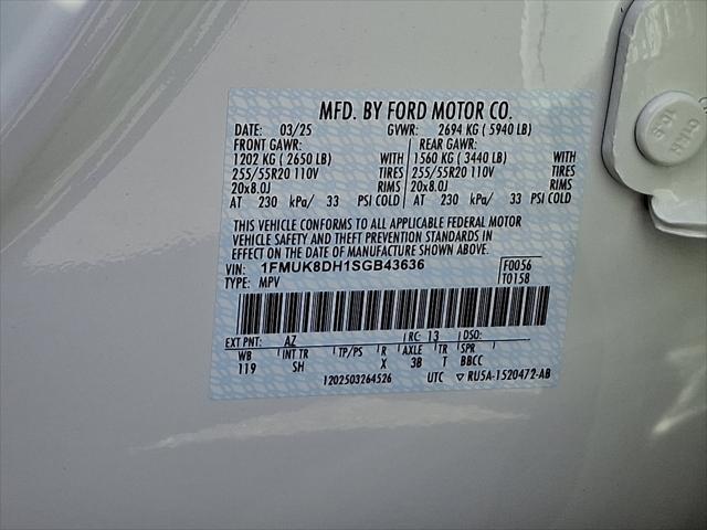 new 2025 Ford Explorer car, priced at $50,980