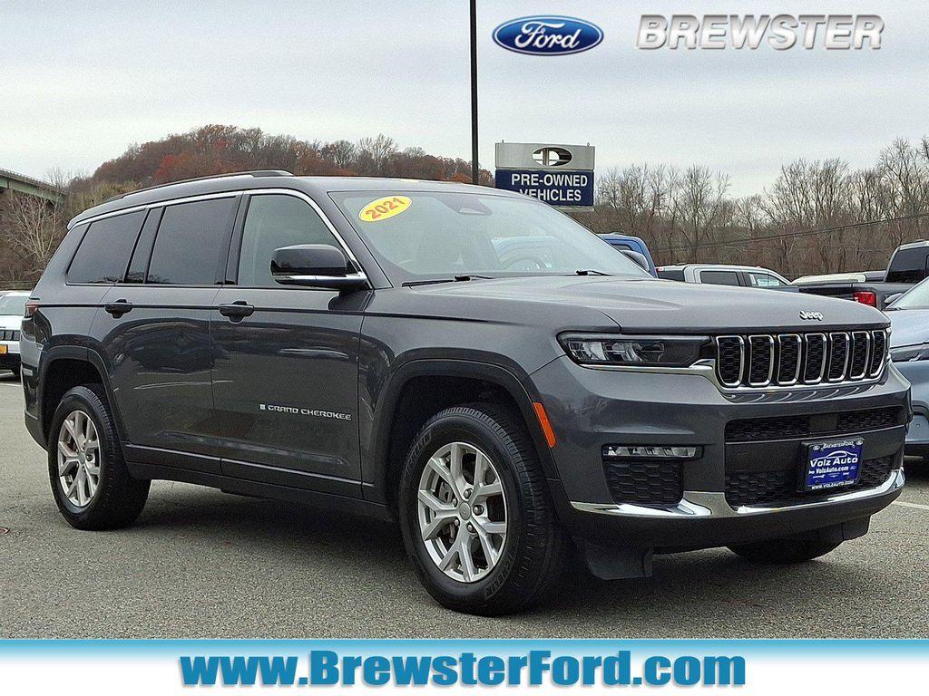 used 2021 Jeep Grand Cherokee L car, priced at $23,995