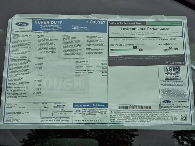 new 2025 Ford F-250 car, priced at $90,520