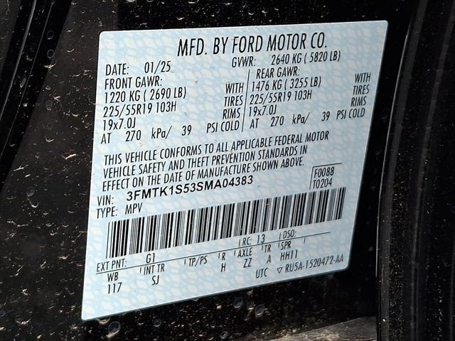 new 2025 Ford Mustang Mach-E car, priced at $43,590